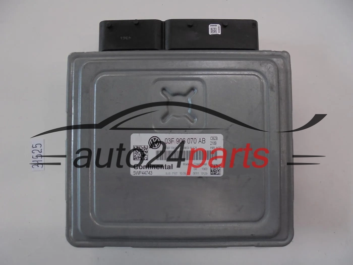 KOMPUTER STEROWNIK SILNIKA VW VOLKSWAGEN BEETLE 1.2 TSI 03F 906 070 AB, 03F906070AB, 5WP44743, SIMOS 10