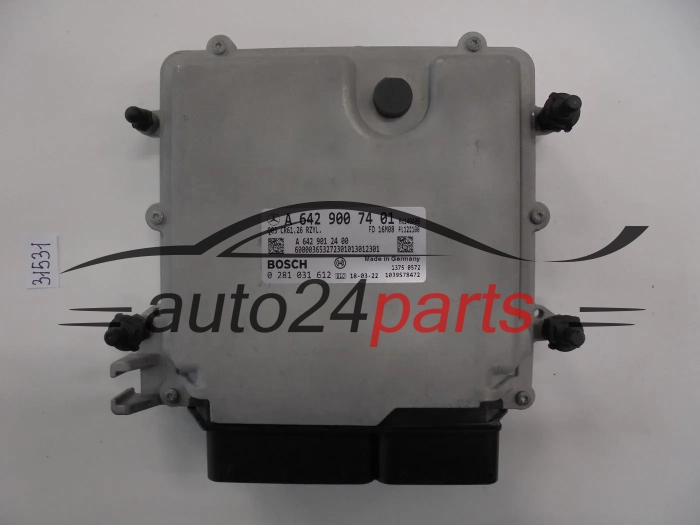 KOMPUTER STEROWNIK SILNIKA MERCEDES BENZ 0281031612 A6429007401 CR61.26