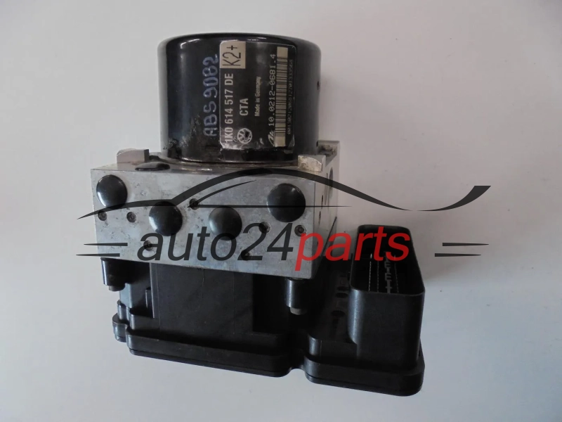 Pompe ABS et calculateur VOLKSWAGEN AUDI GOLF 1K0614517DE 10.0212-0681.4 10021206814 1K0907379BJ ATE 10.0961-0352.3, 10096103523, 10.0619-3724.1 10061937241 28.5610-5441.3 28561054413