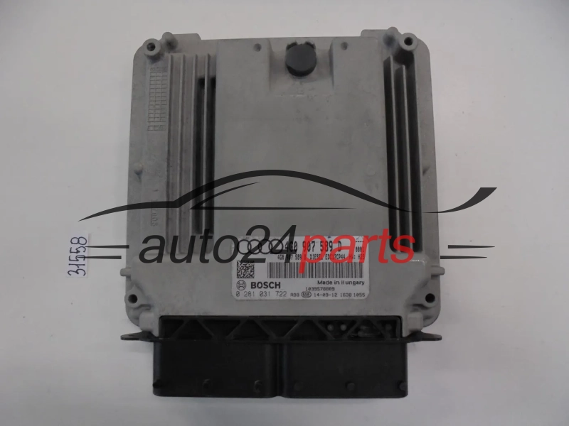 Komputer sterownik silnika AUDI 2.7 TDI 0281031722 4G0907589D EDC17CP44