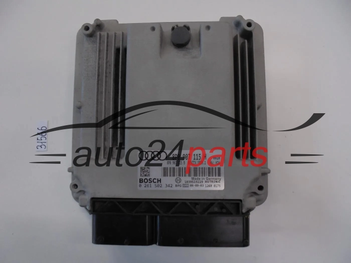 KOMPUTER STEROWNIK SILNIKA AUDI S3 2.0 TFSI 0261S02342 8P0907115H 8P0907115B