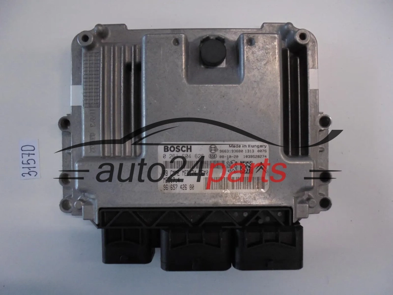 KOMPUTER STEROWNIK SILNIKA CITROEN 0 261 S04 626 0261S04626 9665742680 MED17.4