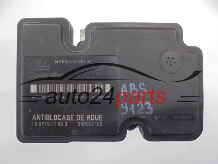 ABS POMPA I STEROWNIK CITROEN PEUGEOT 9641871180 10.0207-0002.4 10020700024 10.0970-1105.3 10097011053 5WK84105