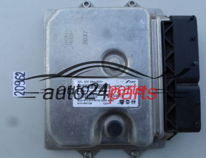 Calculateur moteur FIAT  500 1.3 Multijet 55253513 MJD8F3X1