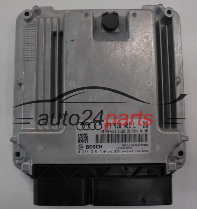 Centralita de motor AUDI 0281016460 4F7910401L EDC17CP14