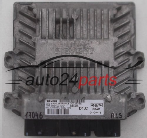MOTORSTEUERGERÄT ECU STEUERGERAT VOLVO V50 S40 2.0D SIEMENS 5WS40212G-T