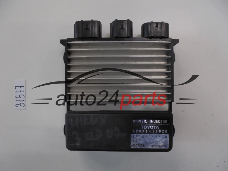 KOMPUTER STEROWNIK WTRYSKIWACZY TOYOTA HILUX DENSO 131000-1530, 1310001530, 89871-71020, 8987171020