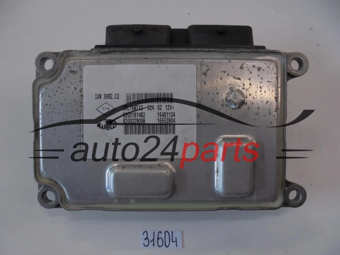 KOMPUTER STEROWNIK SILNIKA RENAULT CLIO Magneti Marelli IAW 5NR2.C2, IAW5NR2C2, 8200181482, 16481134, 8200229098, 16553904