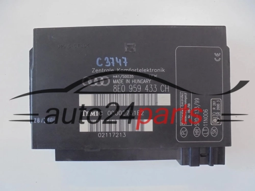 Centralka modul komfortu AUDI A4 TEMIC 00002731E2 8E0959433CH