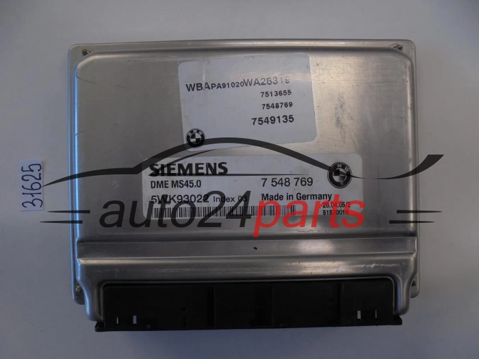 KOMPUTER STEROWNIK SILNIKA BMW 7548769 5WK93022
