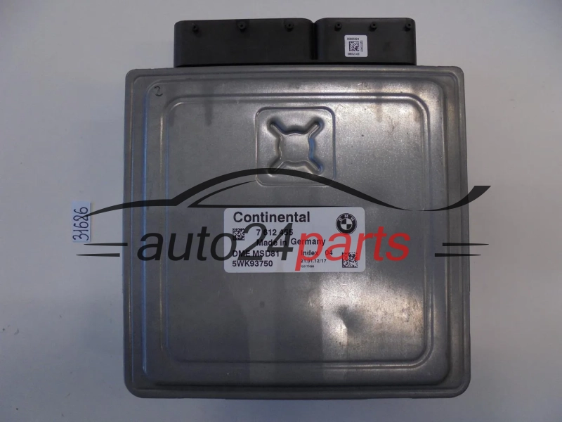 Komputer silnika BMW 7612455 5wk93750