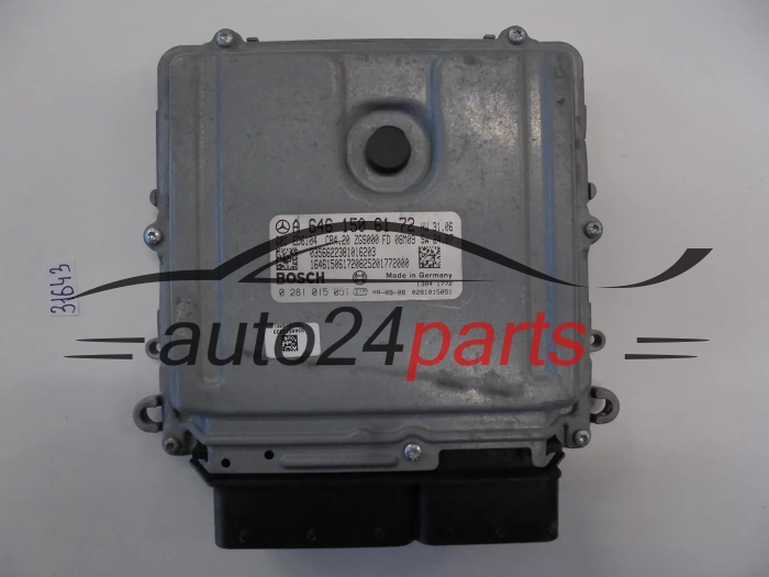 Calculateur moteur Mercedes Benz Sprinter 0281015051 A6461506172 CR4.20