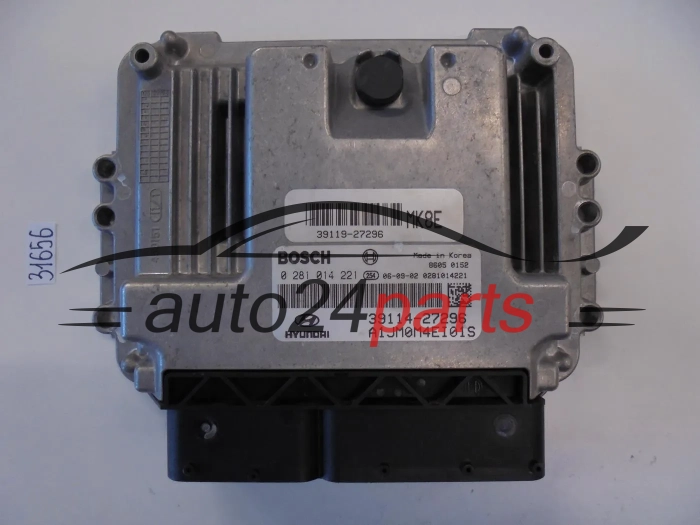 KOMPUTER STEROWNIK SILNIKA HYUNDAI KIA 2.0 CRDI 0281014221 39114-27296 3911427296