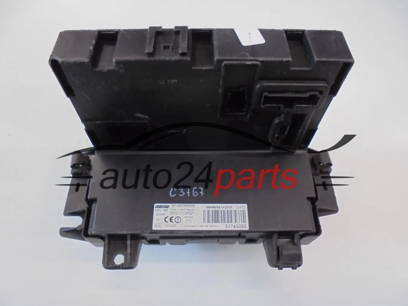 CENTRALKA MODUL BSI FIAT PANDA SIEMENS S118578030B, 51740050