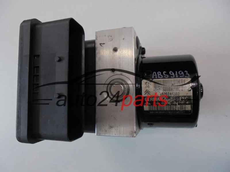 ABS POMPA I STEROWNIK CITROEN PEUGEOT 9676244380, 10.0206-0427.4, 10020604274, 10.0960-3927.3, 10096039273