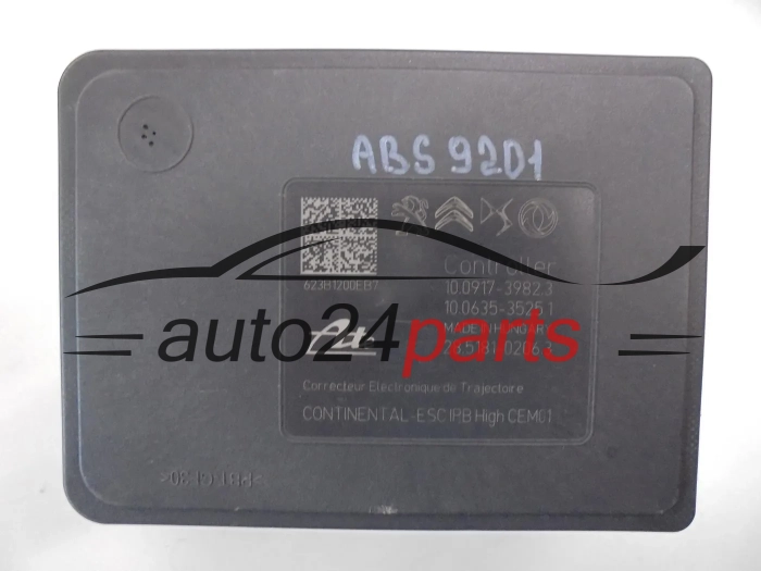 Pompa abs i sterownik OPEL MOKKA 9858993980 10091739823