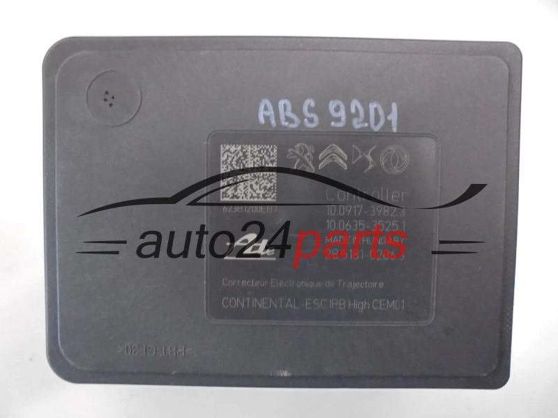 Pompa abs i sterownik OPEL MOKKA 9858993980 10091739823