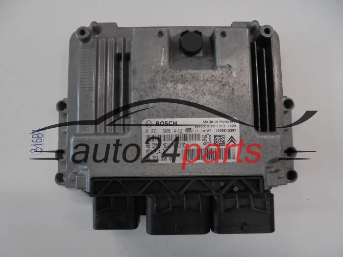 KOMPUTER STEROWNIK SILNIKA CITROEN PEUGEOT 0261S06472 9675495080, 9666319180 MEV17.4.2