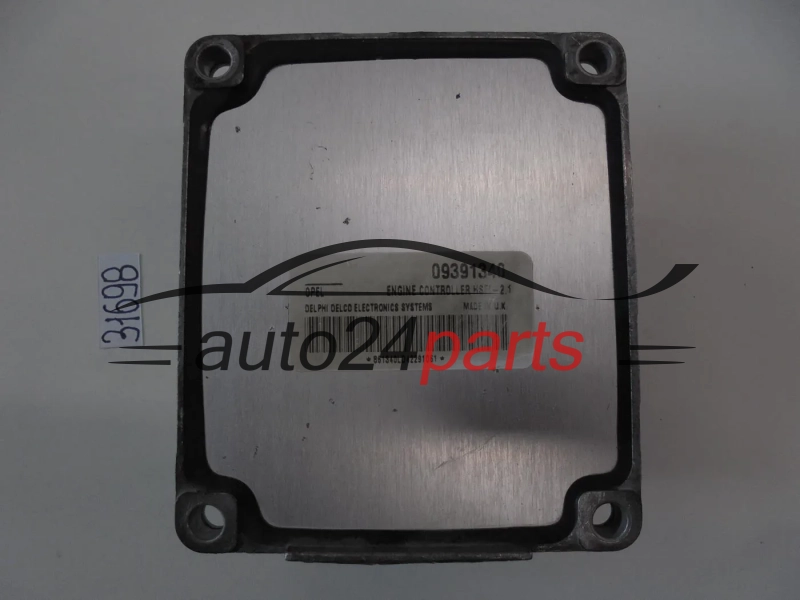 KOMPUTER STEROWNIK SILNIKA OPEL ASTRA CORSA VECTRA ZAFIRA 1.4 Z14XE 1.6 Z16XE Z16SE DELPHI DELCO 09391340, 9391340, HSFI-2.1