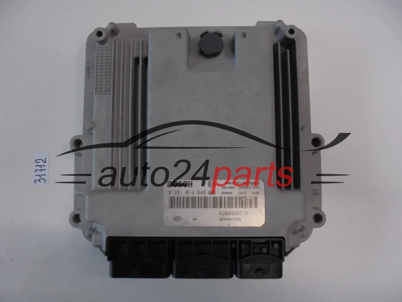 KOMPUTER STEROWNIK SILNIKA RENAULT TRAFIC OPEL VIVARO 2.0 DCI BOSCH 0 281 014 648, 0281014648, 8200666516, 8200823728