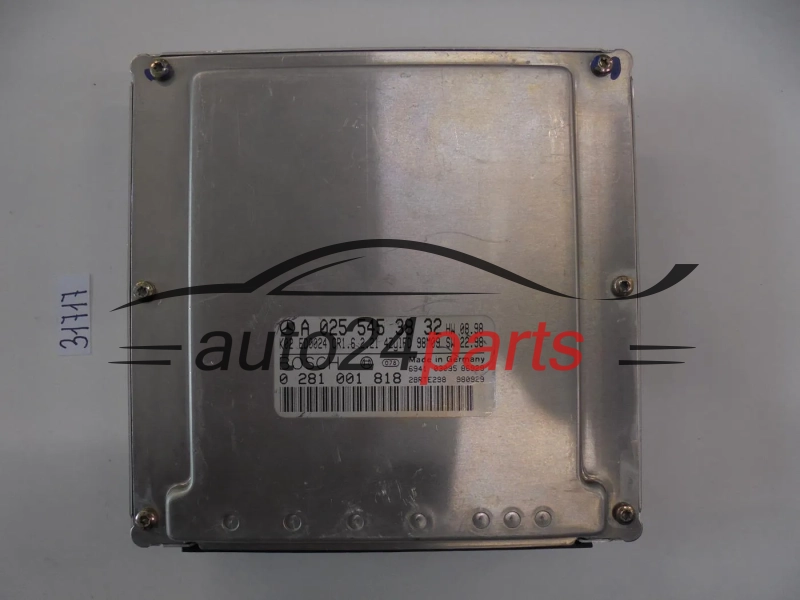 KOMPUTER STEROWNIK SILNIKA MERCEDES W202 2.2 CDI BOSCH 0 281 001 818, 0281001818, A 025 545 38 32, A0255453832, CR1.6