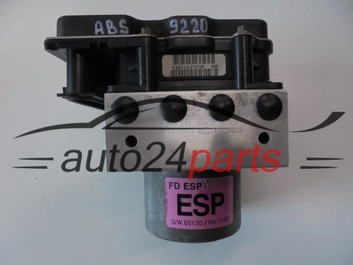 ABS HYUNDAI I30 BOSCH 0 265 235 333, 0265235333, 589202L500, 0 265 950 695, 0265950695