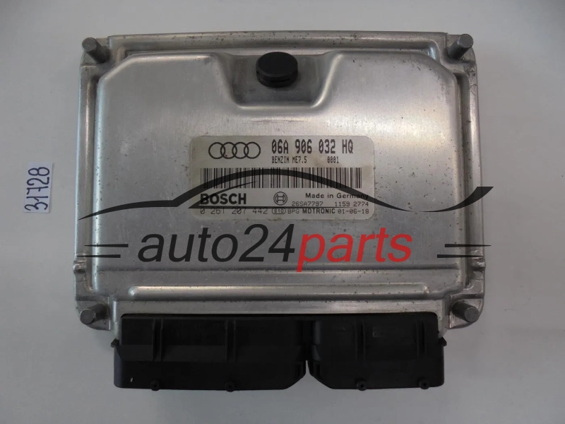 KOMPUTER STEROWNIK SILNIKA AUDI 0261207442 06A906032HQ