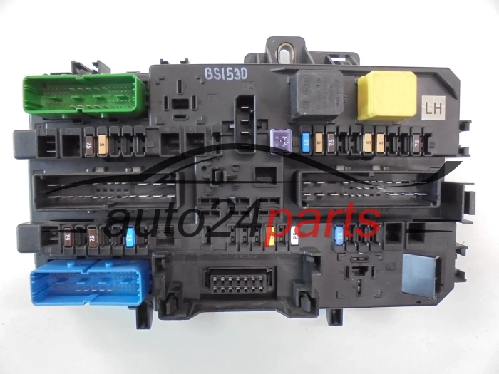 SKRZYNKA ELEKTRYCZNA PRZEKAŻNIKÓW I BEZPIECZNIKÓW MODUŁ NADWOZIA CENTRALKA KOMFORTU BSI OPEL ASTRA H ZAFIRA B GM 13 268 286 LH, 13268286 LH, HELLA 5DK 008 669-24, 5DK008669-24, 5DK00866924