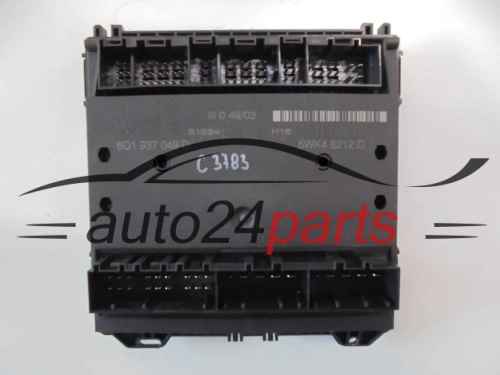 CENTRALKA MODUL STEROWNIK KOMFORTU 6Q1937049D, 6Q1 937 049 D, 5WK48212D SEAT SKODA VW