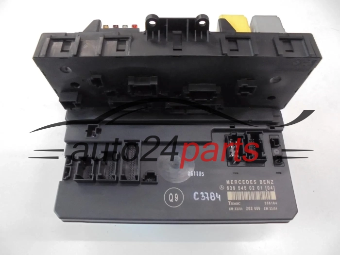 CENTRALKA MODUL STEROWNIK KOMFORTU MERCEDES W639 VITO VIANO A6395450201, 6395450201, A 639 545 02 01 (04) TEMIC 356164