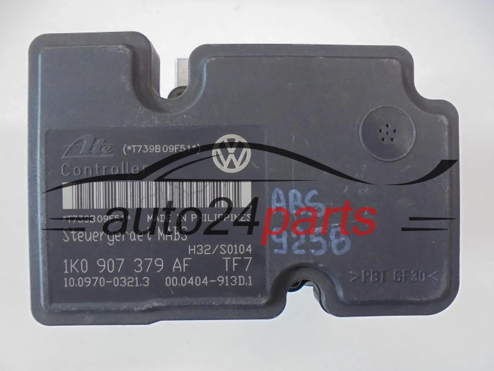 Pompa ABS i sterownik AUDI SEAT SKODA VW 1K0614117AC ATE 10.0207-0137.4 10020701374 1K0907379AF 10.0970-0321.3 10097003213