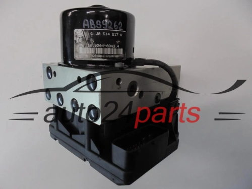 Bomba ABS y centralita VOLKSWAGEN AUDI SEAT SKODA 1J0 614 217 A, 1J0614217A, ATE 10.0204-0043.4, 10020400434, 1J0 907 379 A, 1J0907379A, 10.0946-0321.3, 10094603213