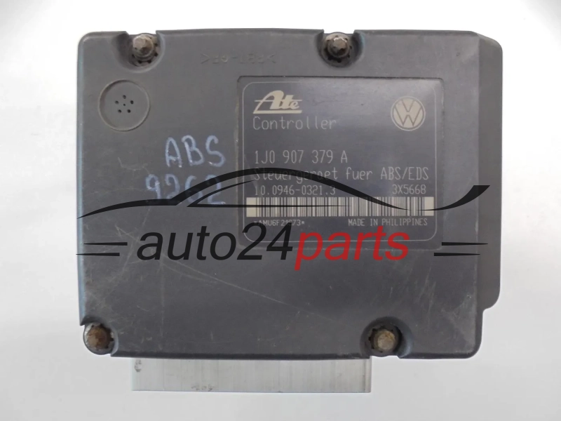ABS VOLKSWAGEN AUDI SEAT SKODA 1J0 614 217 A, 1J0614217A, ATE 10.0204-0043.4, 10020400434, 1J0 907 379 A, 1J0907379A, 10.0946-0321.3, 10094603213