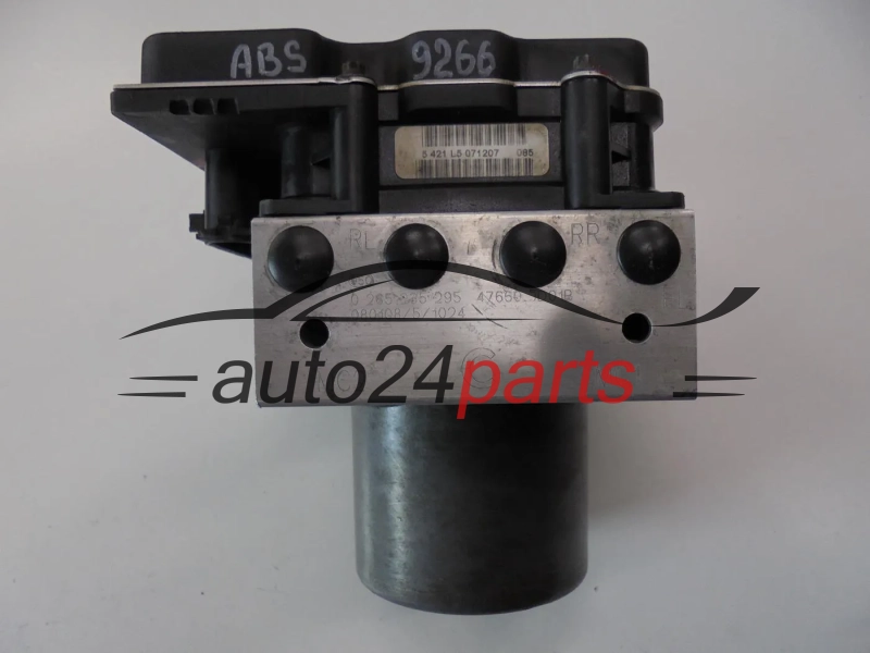 ABS POMPA I STEROWNIK NISSAN QASHQAI BOSCH 0 265 235 295 0265235295 47660 JD01B 47660JD01B 0265950616
