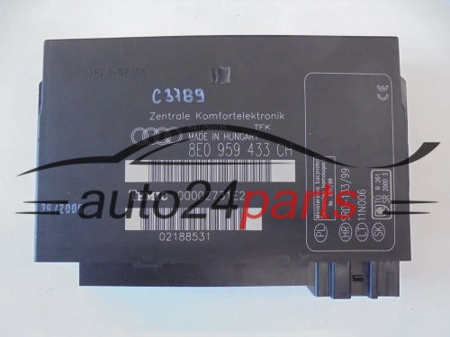 Centralka modul komfortu AUDI A4 TEMIC 00002731E2 8E0959433CH