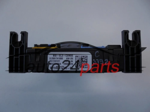 CENTRALKA MODUL STEROWNIK BSI PEUGEOT 9819851280-01, 28550129, BSI-EL3-CEM00