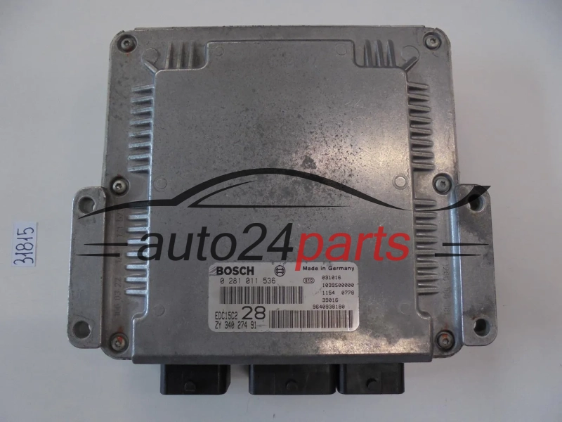 Komputer silnika SUZUKI GRAND VITARA 2.0 HDI 0281011536 ZY34027491