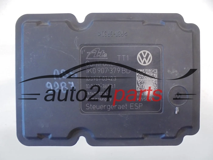 Pompa ABS i sterownik AUDI VOLKSWAGEN 1K0614517CN 10021206504 1K0907379BD 10096103423