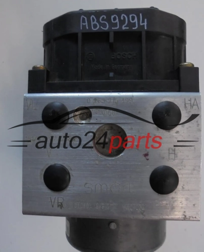 Pompa ABS i sterownik SMART FORTWO 0265215499 0006647V003 0273004530