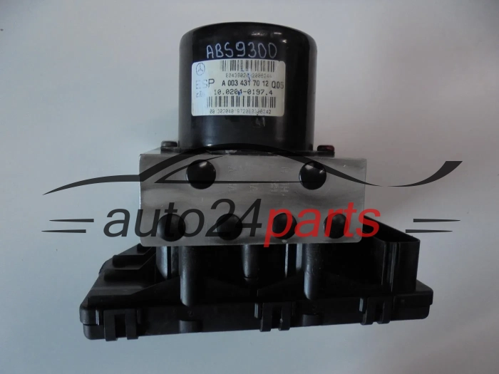 ABS pompa i sterownik MERCEDES BENZ A0034317012 10020401974 A1705450132