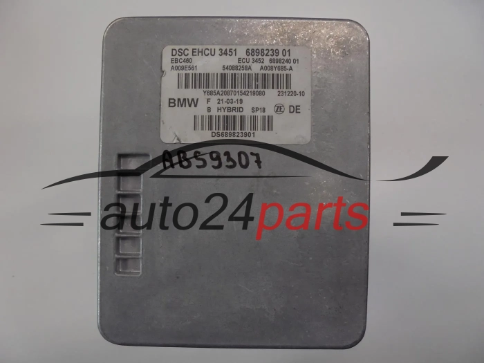 Pompe ABS et calculateur BMW 3451 6898239 01 HYBRID