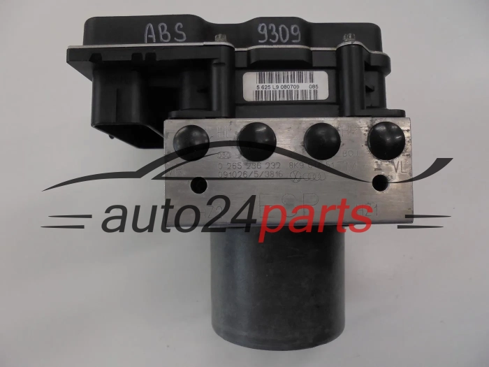 ABS Pumpe und steuergerät AUDI 0265236232 8K9614517M 8K9907379F 0265951319