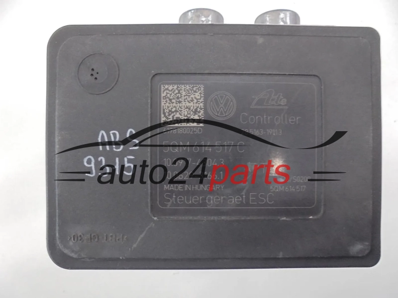 Pompa abs i sterownik VOLKSWAGEN 5QM614517C 10091743043