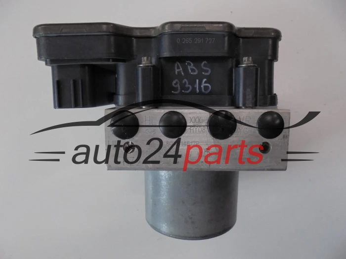 Pompe ABS et calculateur AUDI 0265291727 80A614517P 80A907379 0265956840
