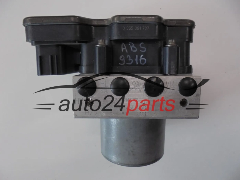 Pompa abs i sterownik AUDI 0265291727 80A614517P 80A907379 0265956840