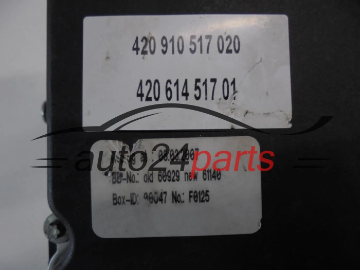 Pompa abs i sterownik AUDI 0265235174 420614517 420910517020 0265950602