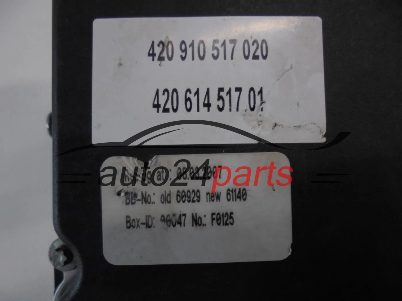 Pompa abs i sterownik AUDI 0265235174 420614517 420910517020 0265950602