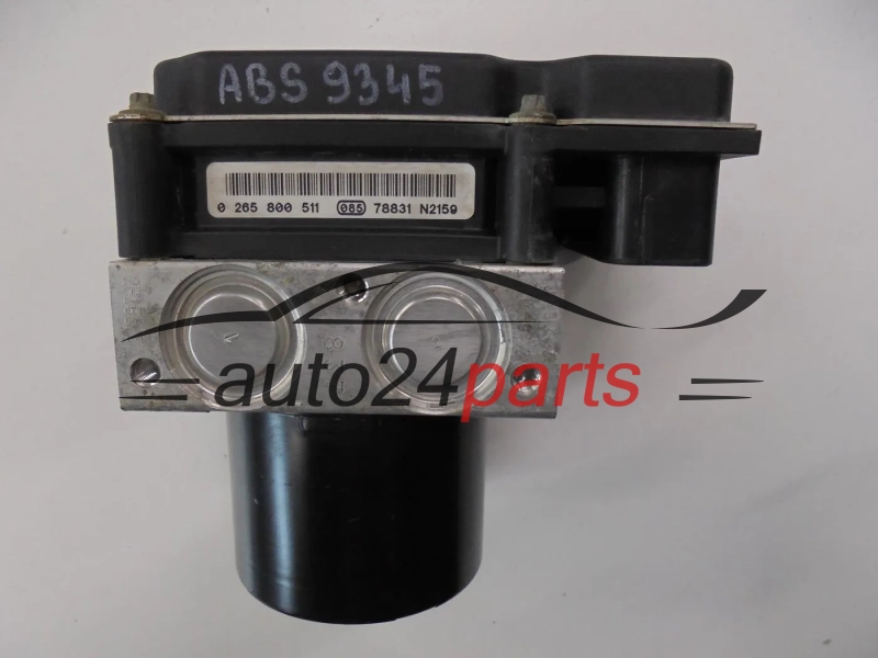 Abs pompa i sterownik VOLKSWAGEN SEAT SKODA 0265231712 6Q0614117S 0265800511 6Q0907379AF