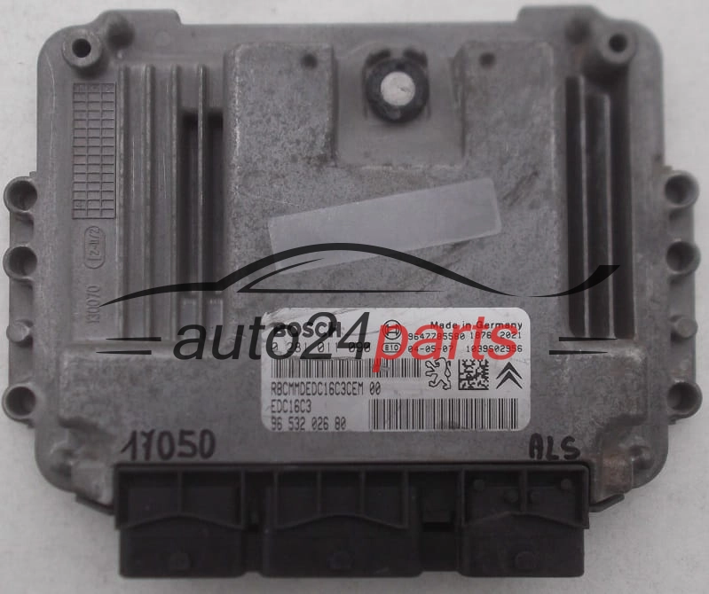KOMPUTER STEROWNIK SILNIKA CITROEN PEUGEOT 1.4 HDI 
