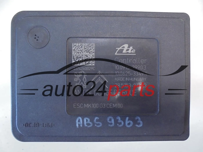 Pompa abs i sterownik CITROEN PEUGEOT 9817961380 10091539903